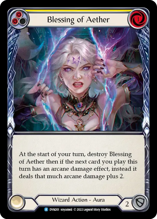 Blessing of Aether (Yellow) — Dynasty — Flesh and Blood
