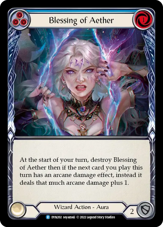 Blessing of Aether (Blue) — Dynasty — Flesh and Blood