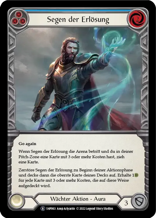 Blessing of Deliverance (Blue) — History Pack 1 - Black Label — Flesh and Blood