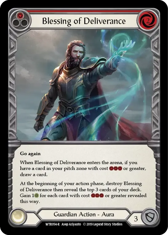 Blessing of Deliverance (Red) — Welcome to Rathe — Flesh and Blood