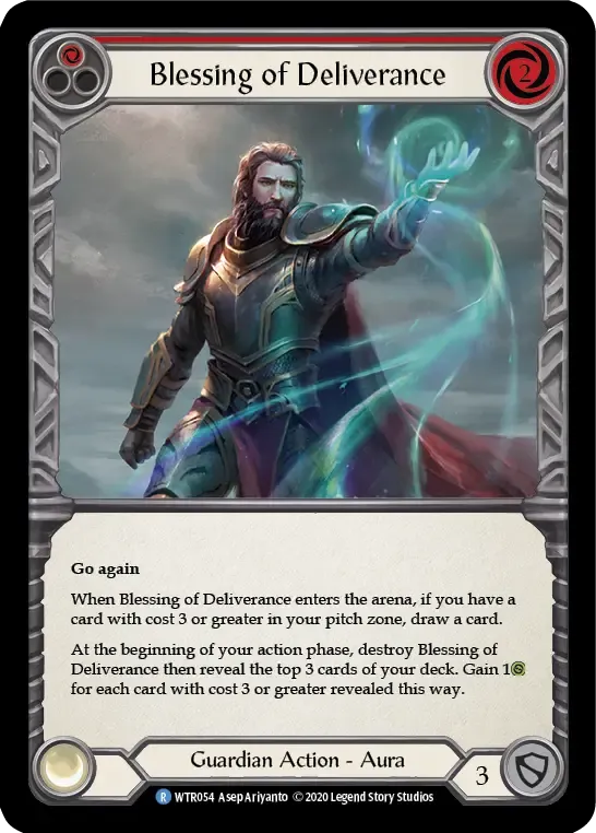 Blessing of Deliverance (Red) — Welcome to Rathe - Unlimited — Flesh and Blood