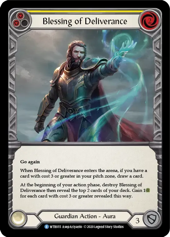 Blessing of Deliverance (Yellow) — Welcome to Rathe - Unlimited — Flesh and Blood