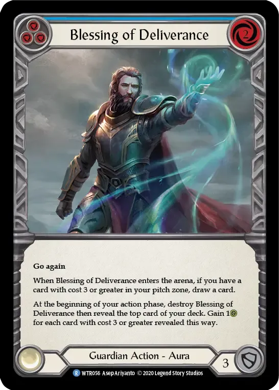 Blessing of Deliverance (Blue) — Welcome to Rathe - Unlimited — Flesh and Blood