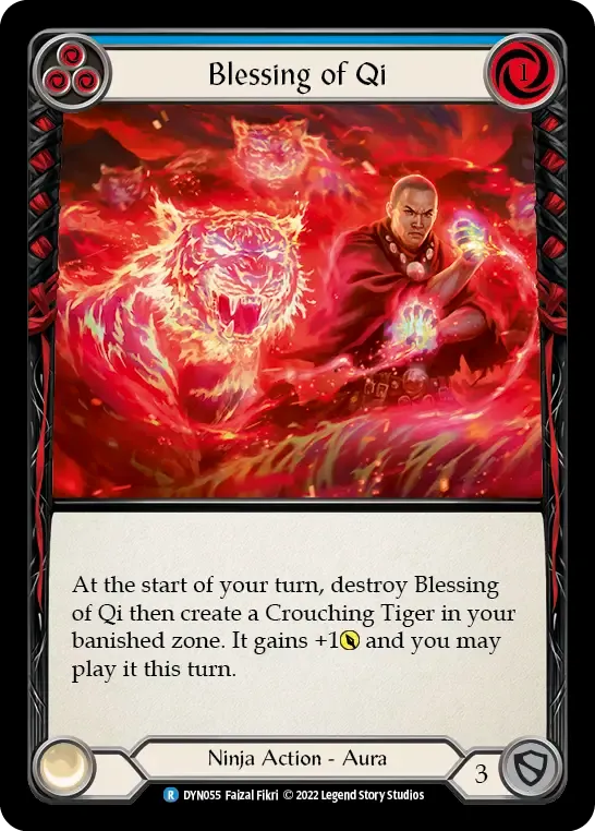 Blessing of Qi (Blue) — Dynasty — Flesh and Blood