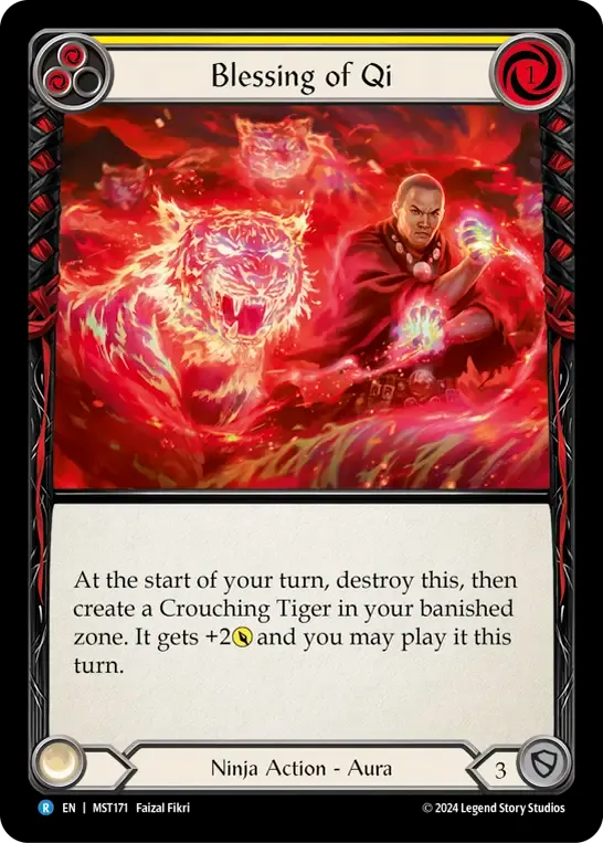 Bénédiction du Qi — Part the Mistveil — Flesh and Blood