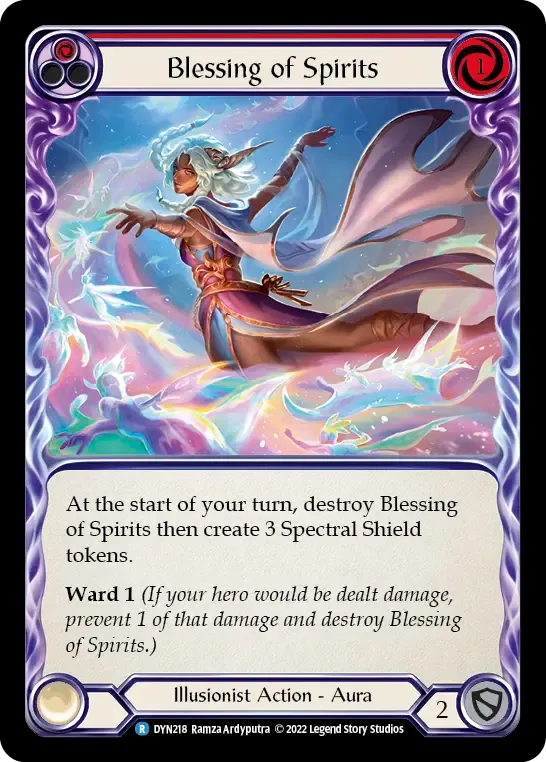 Blessing of Spirits (Red) — Dynasty — Flesh and Blood
