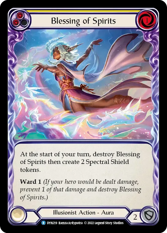 Blessing of Spirits (Yellow) — Dynasty — Flesh and Blood