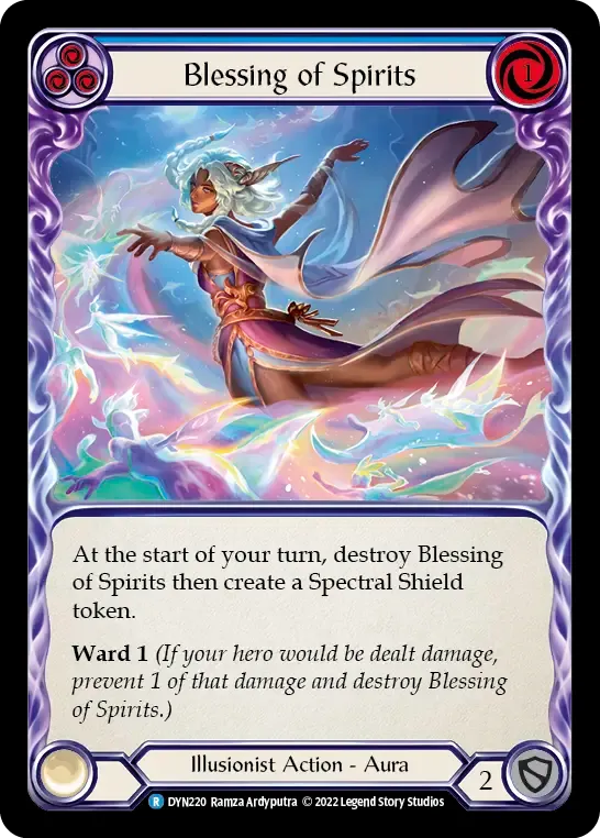 Blessing of Spirits (Blue) — Dynasty — Flesh and Blood