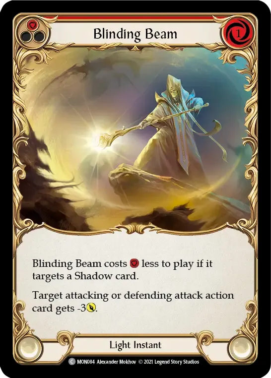 Blinding Beam (Red) — Monarch — Flesh and Blood