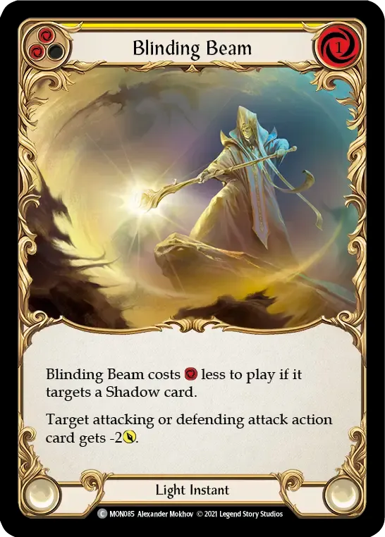Blinding Beam (Yellow) — Monarch — Flesh and Blood
