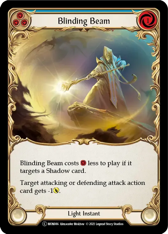 Blinding Beam (Blue) — Monarch - Unlimited — Flesh and Blood