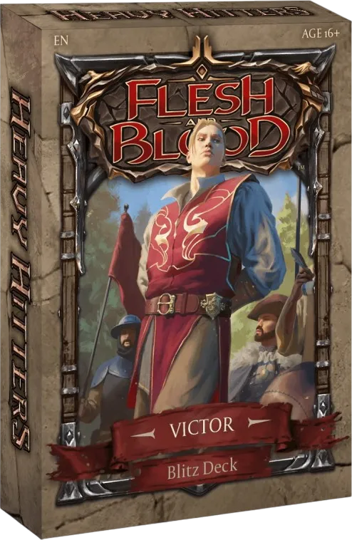 Heavy Hitters Blitz Deck - Victor — Victor - Heavy Hitters Blitz Deck — Flesh and Blood