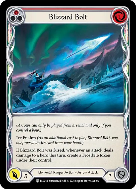 Blizzard Bolt (Red) — Tales of Aria — Flesh and Blood