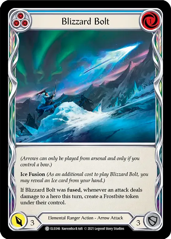 Blizzard Bolt (Blue) — Tales of Aria — Flesh and Blood