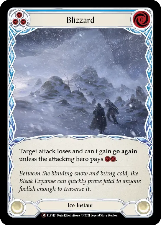 Blizzard — Tales of Aria - Unlimited — Flesh and Blood
