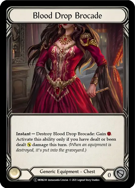 Blood Drop Brocade — Monarch - Unlimited — Flesh and Blood