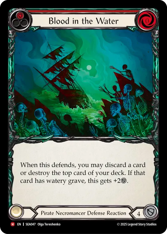 Du sang dans l’eau — High Seas — Flesh and Blood