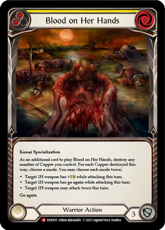 Blood on Her Hands — Everfest — Flesh and Blood