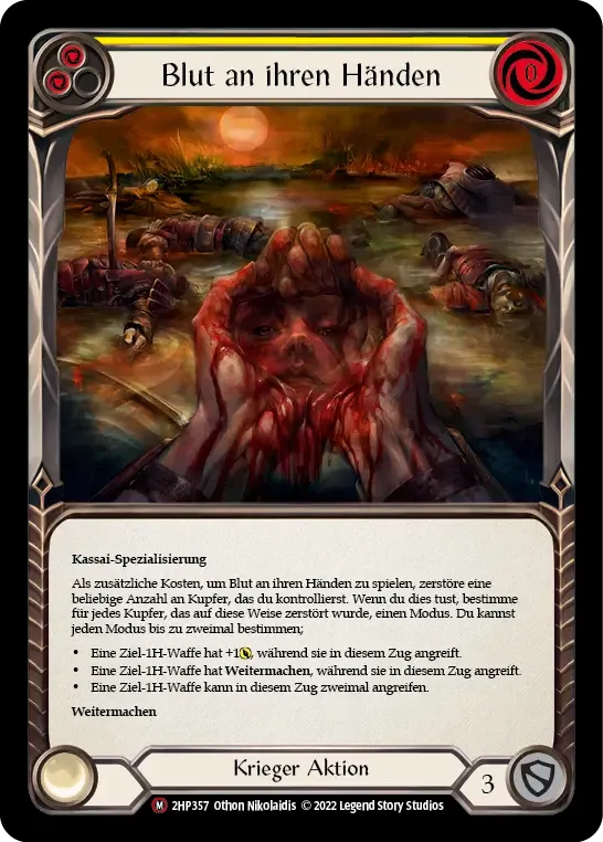 Blood on Her Hands — History Pack 2 - Black Label — Flesh and Blood