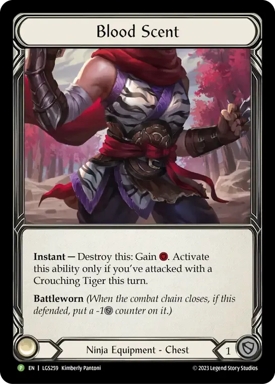 Blood Scent — Flesh and Blood: Promo Cards — Flesh and Blood