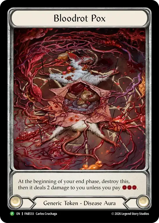 Bloodrot Pox — Flesh and Blood: Promo Cards — Flesh and Blood