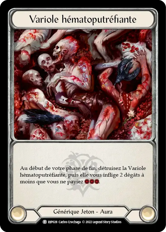 Variole hématoputréfiante from Riptide - Blitz Deck - Flesh and Blood