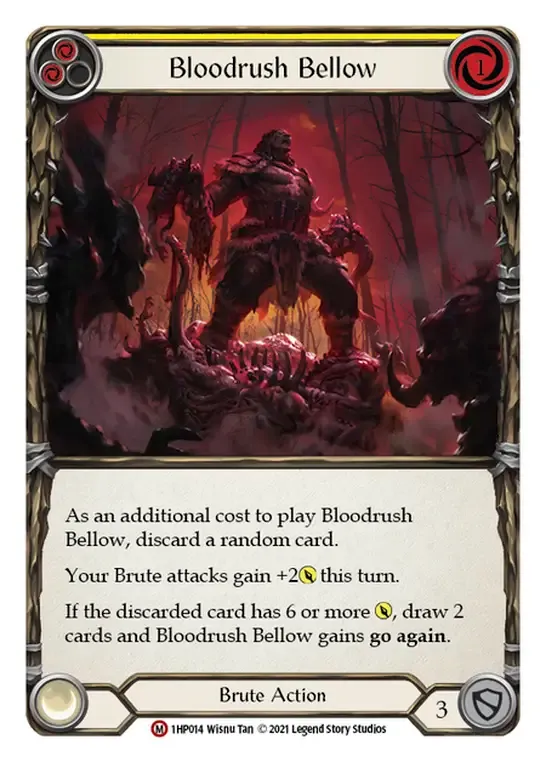 Bloodrush Bellow — History Pack 1 — Flesh and Blood
