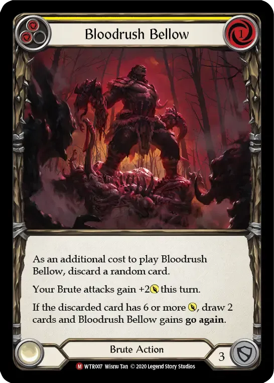 Bloodrush Bellow — Welcome to Rathe - Unlimited — Flesh and Blood