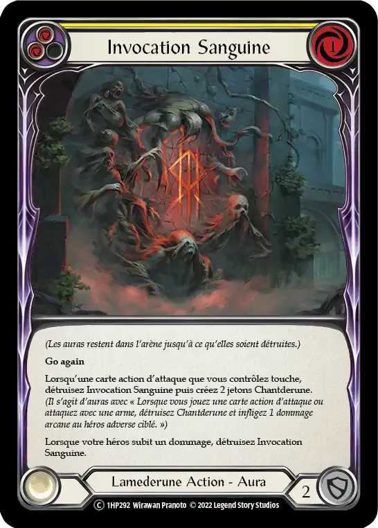 Invocation Sanguine — History Pack 1 - Black Label — Flesh and Blood