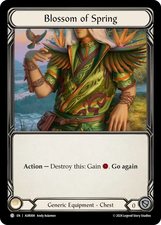 Blossom of Spring — 1st Strike - Aurora — Flesh and Blood