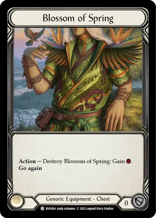 Blossom of Spring — Classic Battles: Rhinar vs Dorinthea — Flesh and Blood