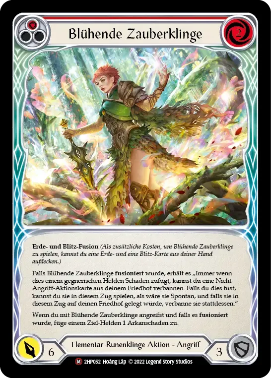 Blossoming Spellblade from History Pack 2 - Black Label - Flesh and Blood