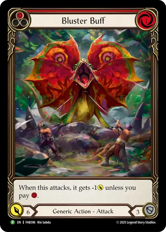 Bluster Buff — Flesh and Blood: Promo Cards — Flesh and Blood