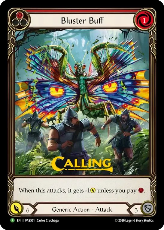 Bluster Buff from Flesh and Blood: Promo Cards - Flesh and Blood