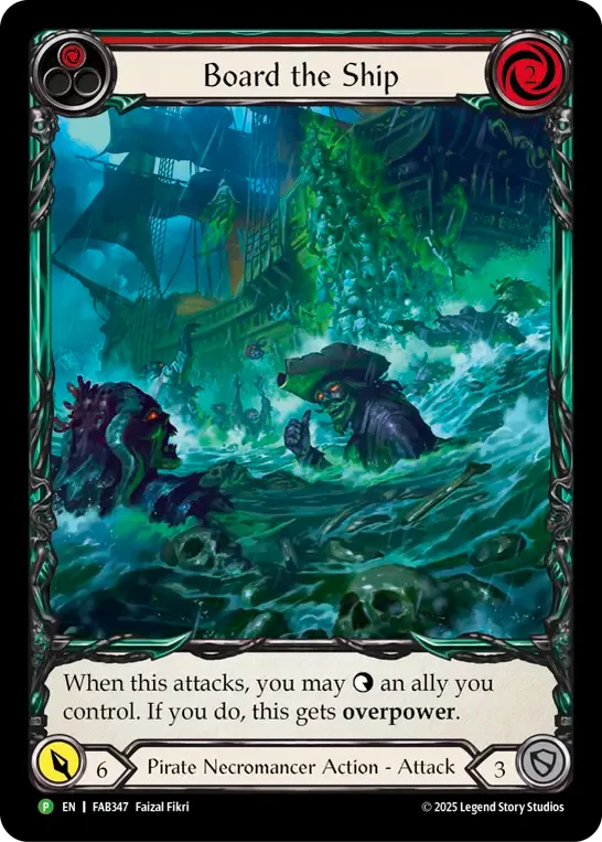 Board the Ship — Flesh and Blood: Promo Cards — Flesh and Blood
