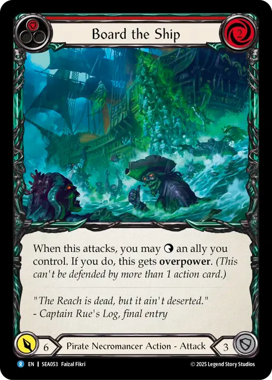 Board the Ship (Red) — High Seas — Flesh and Blood