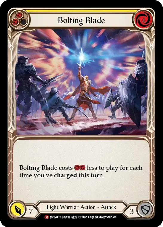 Bolting Blade — Monarch — Flesh and Blood