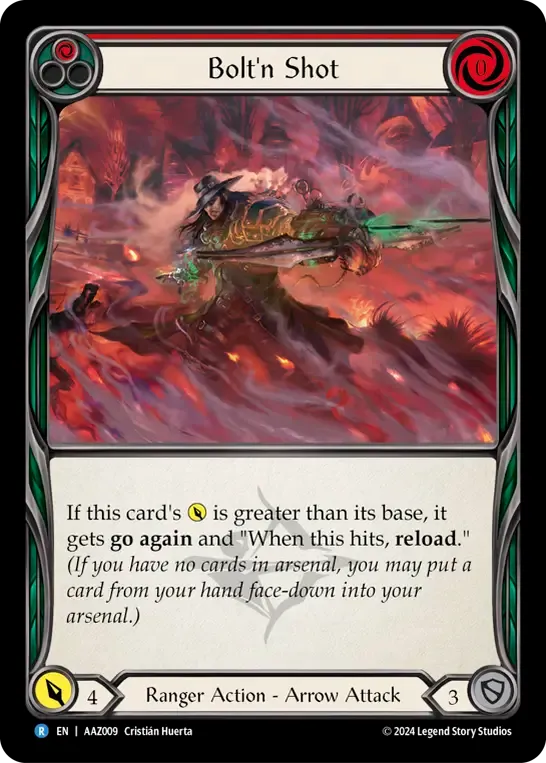 Bolt'n' Shot (Red) — Armory Deck - Azalea, Ace in the Hole — Flesh and Blood