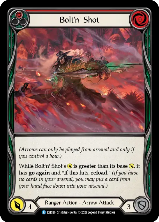 Bolt'n' Shot (Red) — Lexi - Blitz Deck — Flesh and Blood