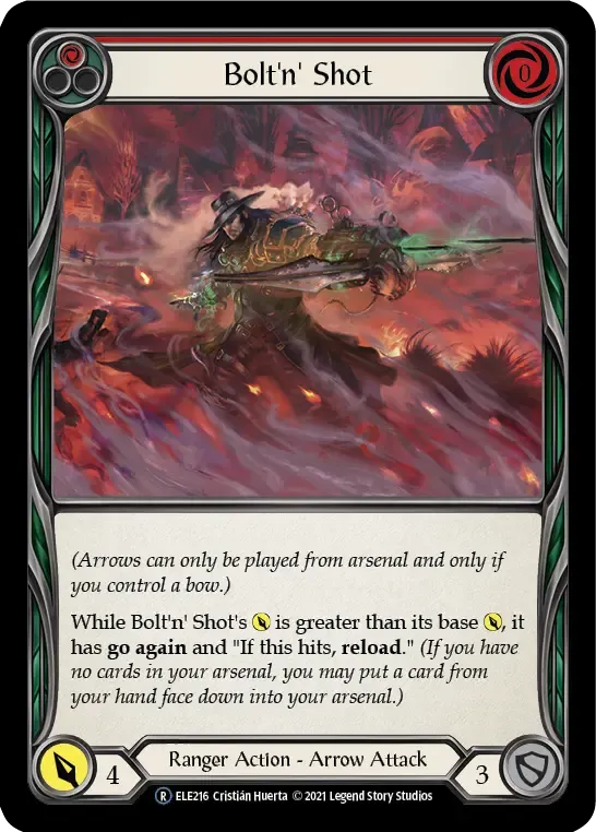 Bolt'n' Shot (Red) — Tales of Aria - Unlimited — Flesh and Blood