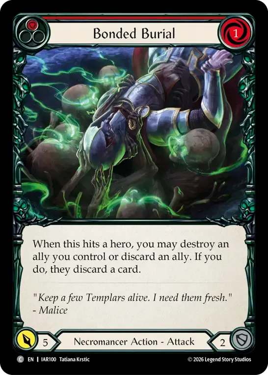 Sépulture pactisée — Usurp the Shadow Throne — Flesh and Blood