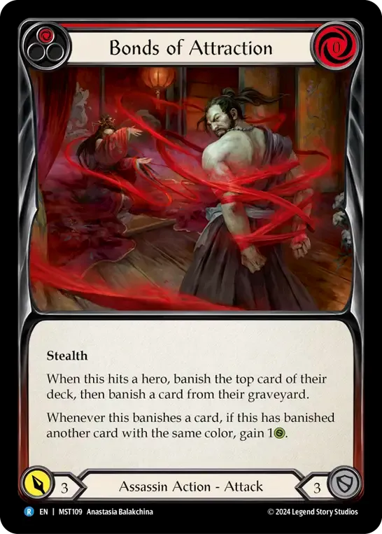 Liens d’attraction — Part the Mistveil — Flesh and Blood