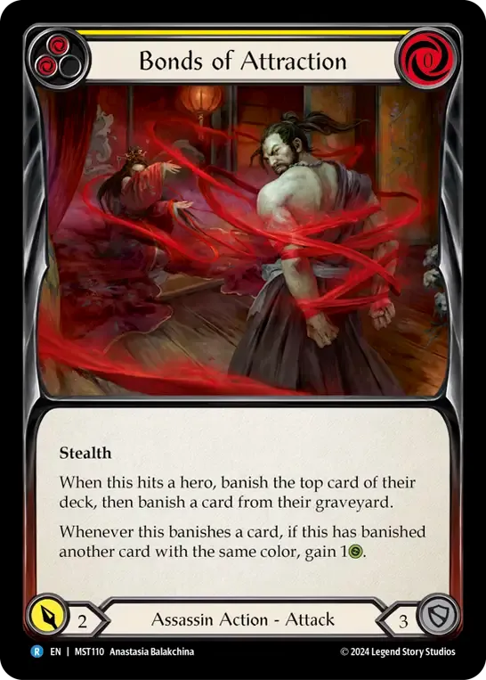 Liens d’attraction — Part the Mistveil — Flesh and Blood