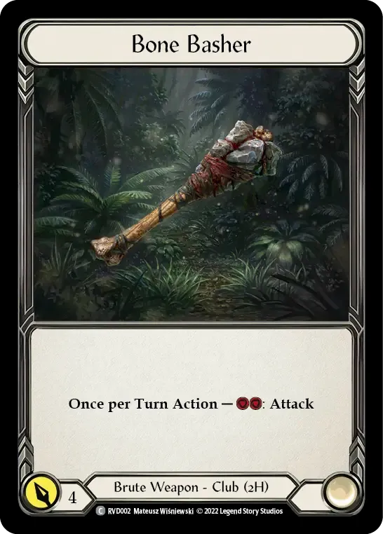 Bone Basher — Classic Battles: Rhinar vs Dorinthea — Flesh and Blood