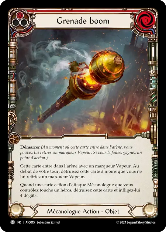 Grenade boom — Armory Deck - Dash I/O — Flesh and Blood