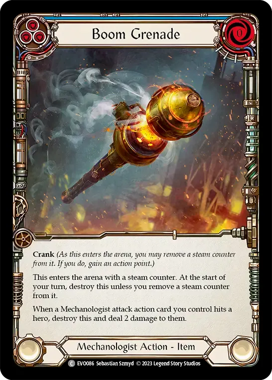 Grenade boom — Bright Lights — Flesh and Blood