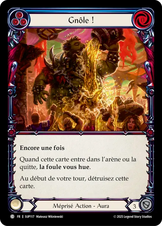 Gnôle ! — Super Slam — Flesh and Blood