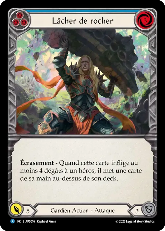 Lâcher de rocher — Armory Deck - Pleiades, Superstar — Flesh and Blood