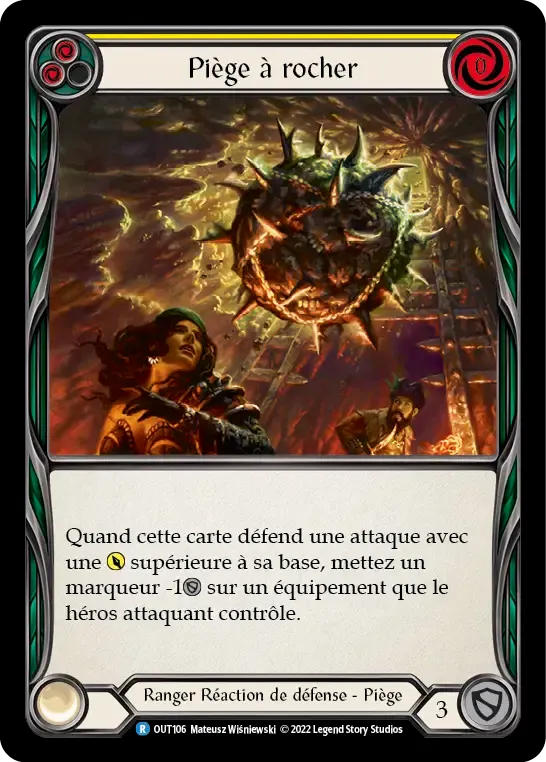 Piège à rocher — Outsiders — Flesh and Blood