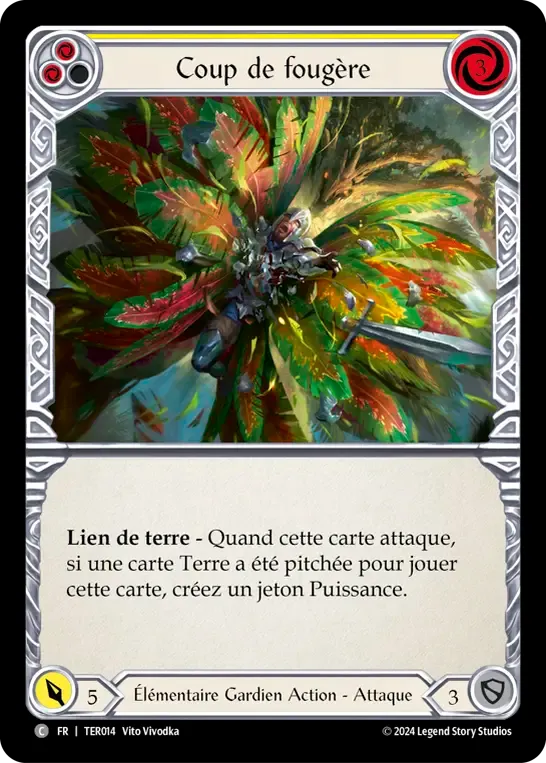Coup de fougère from 1st Strike - Terra - Flesh and Blood